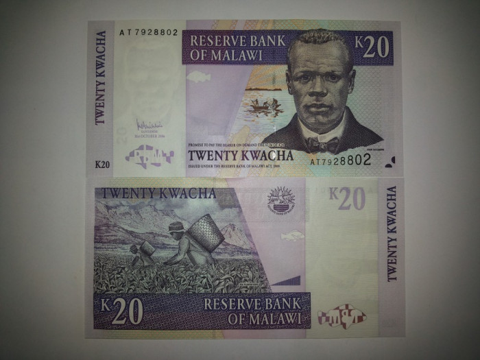 Malawi 20 Kwacha 31.10.2006 UNC | Okazii.ro