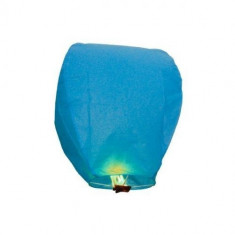 Lampioane zburatoare sky lanterns diferite culori - Albastru foto