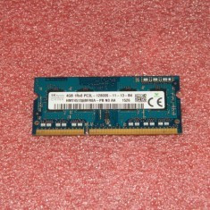 Vand memorie ram laptop Hynix 4GB PC3L-12800 DDR3-1600MHz HMT451S6AFR8A-PBN0 foto
