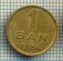 7651 MONEDA- ROMANIA - 1 BAN - anul 1954 -starea ce se vede foto