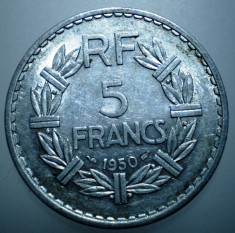 1.513 FRANTA 5 FRANCS FRANCI 1950 XF foto