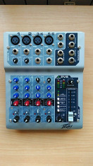 Mixer audio stereo PEAVEY 4+2 Channels model PV6 foto