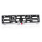 Suporti numar inmatriculare AUDI S LINE - CROM (set 2 buc)