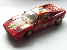 FERRARI GTO 1984-MACHETA BURAGO SCARA 1/18-MADE IN ITALY-ROG CITITI DESCRIEREA foto