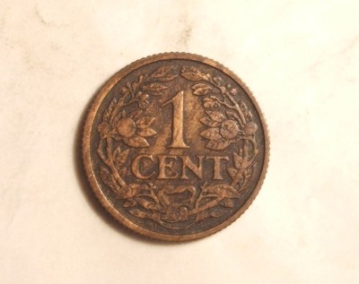 OLANDA 1 CENT 1919 foto