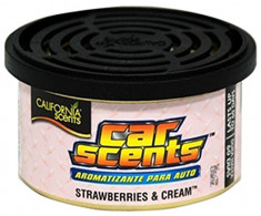 Odorizant auto California Scents - Strawberries &amp;amp; Cream (Made in USA) foto