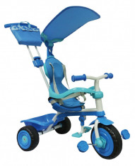 Tricicleta albastru Luxury 3 in 1 TRIKE STAR foto