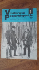 REVISTA VANATORUL SI PESCARUL ROMAN NUMARUL 1 , ANUL 1981 foto