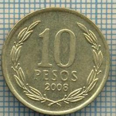 7809 MONEDA- REPUBLICA DE CHILE - 10 PESOS - anul 2008 -starea ce se vede