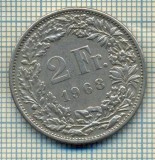 7795 MONEDA- ELVETIA - 2 FRANCS - anul 1968 -starea ce se vede, Europa