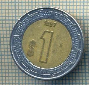 7762 MONEDA- MEXIC - 1 PESO - anul 1997 -starea ce se vede