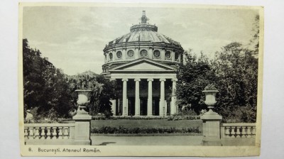 BUCURESTI - ATENEUL ROMAN - PERIOADA INTERBELICA foto