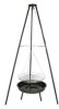 Trepied Gratar Grill BBQ 150cm, Cadru Metalic Robust, Inaltime Reglabila, Diametru 50cm