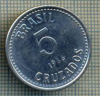 7842 MONEDA- BRAZILIA - 5 CRUZADOS - anul 1986 -starea ce se vede