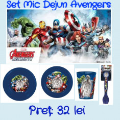 Set mic dejun Avengers foto