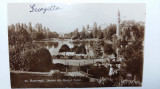BUCURESTI - VEDERE DIN PARCUL CAROL - PERIOADA INTERBELICA