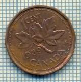 7753 MONEDA- CANADA - 1 CENT - anul 1989 -starea ce se vede, Europa