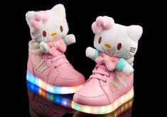 Adidasi Ghete H.Kitty LED. Disponibili in 2 culori. *** NEW COLLECTION *** foto