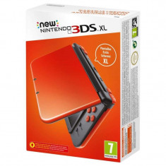 New 3DS xl console orange black foto