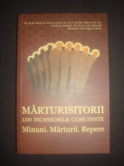 MARTURISITORII DIN INCHISORILE COMUNISTE * MINUNI, MARTURII, REPERE {2012} foto