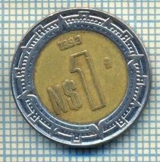 7764 MONEDA- MEXIC - 1 NUEVO PESO - anul 1993 -starea ce se vede