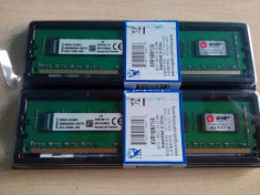 Kit Memorie PC 8 Gb DDR3 (2 Buc. X 4 GB) 1600mhz, Cl11, Sigilate Noi L33 foto