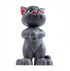 Jucarie vorbitoare Talking Tom Cat 28 CM ALB foto