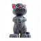 Jucarie vorbitoare Talking Tom Cat 28 CM ALB