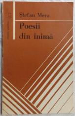 STEFAN MERA - POESII DIN INIMA (VERSURI, vol. debut 1983) [fara pagina de titlu] foto