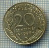 7556 MONEDA- FRANTA - 20 CENTIMES - anul 1996 -starea ce se vede, Europa