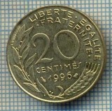 7556 MONEDA- FRANTA - 20 CENTIMES - anul 1996 -starea ce se vede, Europa