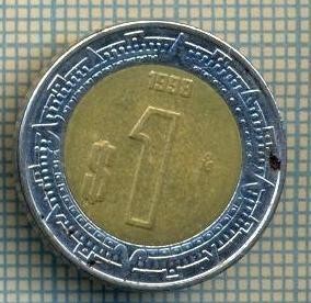 7769 MONEDA- MEXIC - 1 PESO - anul 1998 -starea ce se vede foto