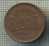 7812 MONEDA- REPUBLICA DE CHILE - 20 CENTAVOS - anul 1943 -starea ce se vede, Europa