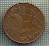 7824 MONEDA- BRAZILIA - 5 CENTAVOS - anul 2005 -starea ce se vede