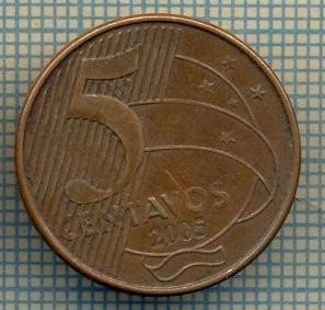 7824 MONEDA- BRAZILIA - 5 CENTAVOS - anul 2005 -starea ce se vede