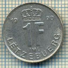 7737 MONEDA- LUXEMBURG - 1 FRANC - anul 1990 -starea ce se vede