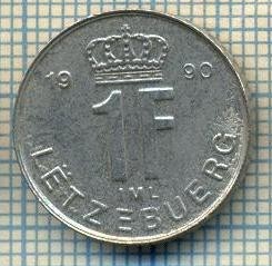 7737 MONEDA- LUXEMBURG - 1 FRANC - anul 1990 -starea ce se vede foto