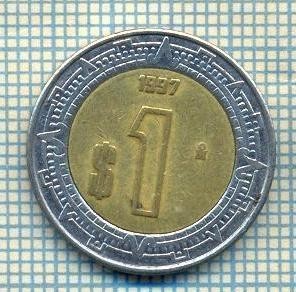 7766 MONEDA- MEXIC - 1 PESO - anul 1997 -starea ce se vede foto