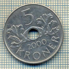 7732 MONEDA- NORVEGIA - 5 KRONER - anul 2000 -starea ce se vede