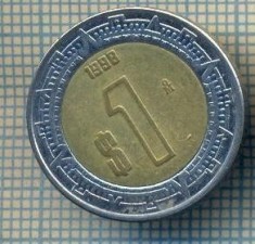 7770 MONEDA- MEXIC - 1 PESO - anul 1998 -starea ce se vede
