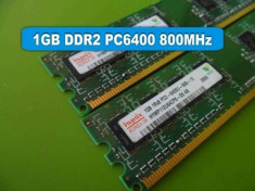 Memorie PC slot 1 Gb DDR2 800 mhz Pc2-6400 Testate L08 foto