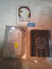 Hard-disk 500 Gb IDE second PC, cooler inclus, 245 zile, health 100% L12 foto