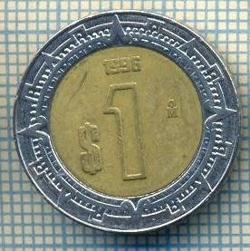 7763 MONEDA- MEXIC - 1 PESO - anul 1996 -starea ce se vede foto