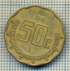 7788 MONEDA- MEXIC - 50 CENTAVOS - anul 2001 -starea ce se vede
