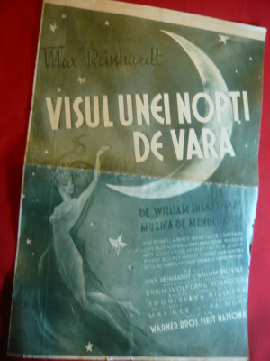 Catalog prezentare Film -Visul unei nopti de vara -dupa Shakespeare ,film W.Bros foto