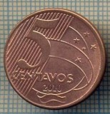 7827 MONEDA- BRAZILIA - 5 CENTAVOS - anul 2010 -starea ce se vede