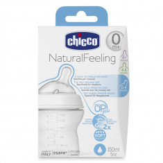 Biberon Chicco STEP UP, 150ml, t.s., flux normal, 0luni+, 0%BPA foto