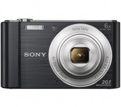 SONY Cyber-shot DSCW810B Compact Camera - Black foto