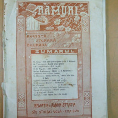 Ramuri Anul III No. 10 și 11, 15 mai și 1 iunie 1908 Craiova Iorga Făgețel 017