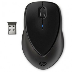 Mouse optic HP Comfort Grip, wireless, interfata USB, greutate 122.5 g, dimensiuni 6.71 x 4.21 x 3.86 cm, culoare neagra foto